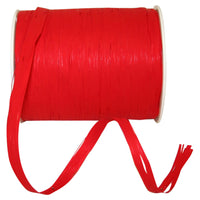 Red Raffia 3/8 Inch Venice Ribbon 100Yds