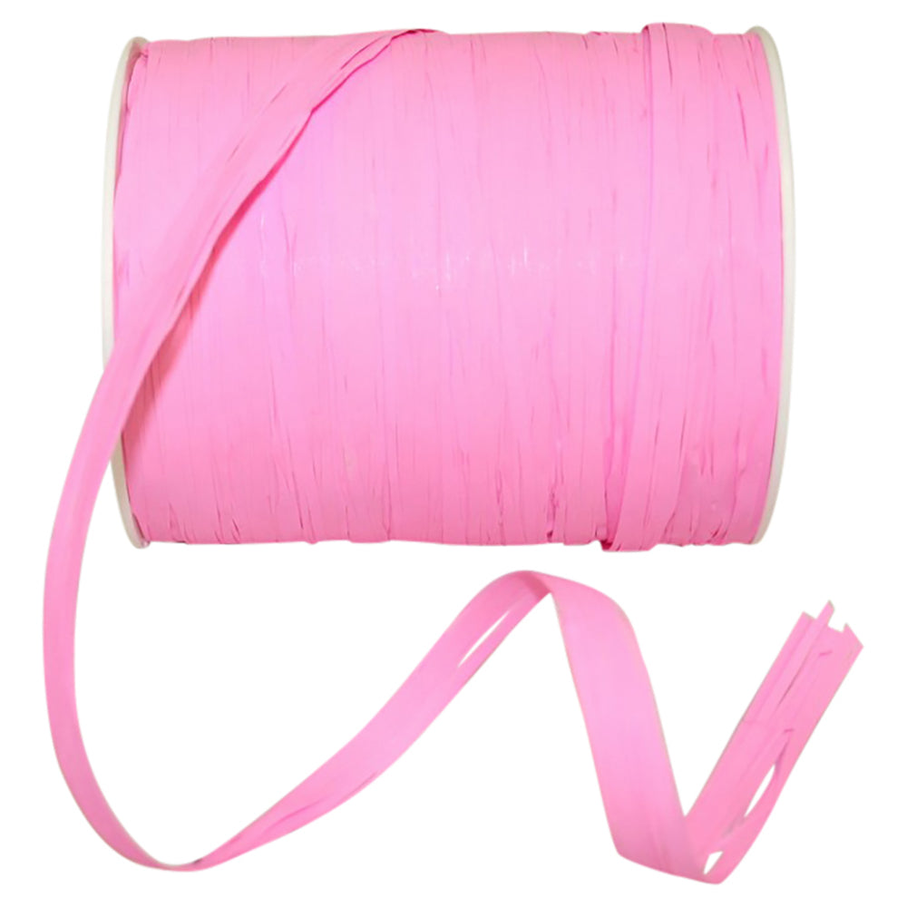 Hot Pink 3/8 Inch Raffia Venice Rd