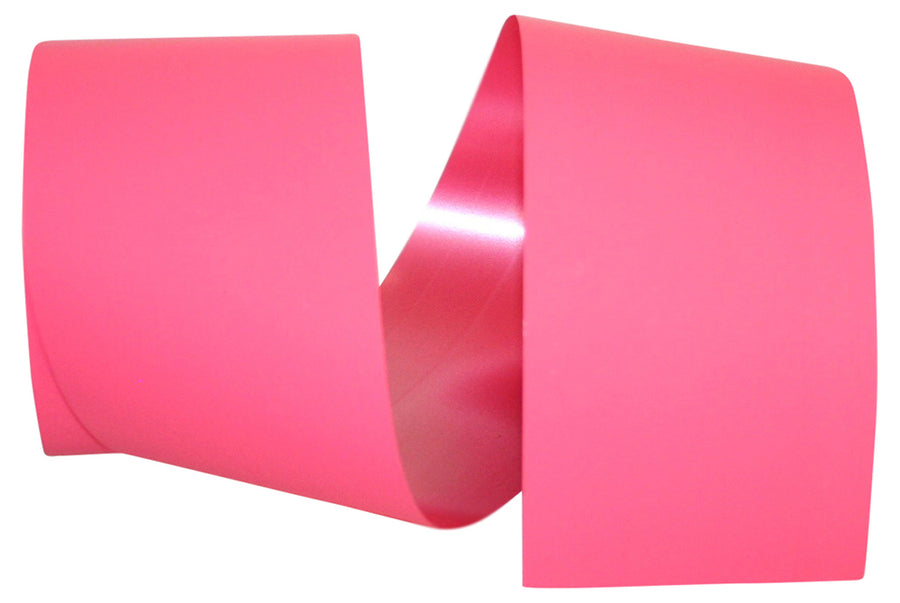 Coral 3 Inch Poly Printer Ribbon for Wreaths and Bows