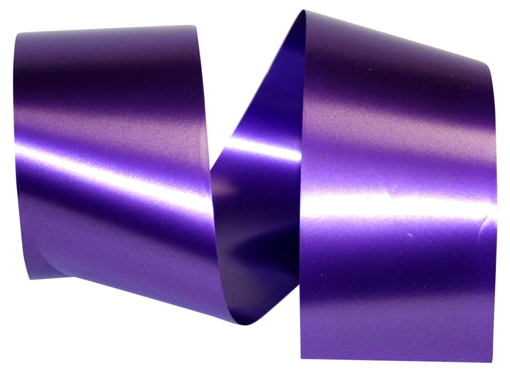 Purple Shiny Poly Printer Ribbon 2-3/4 Inch 55 Yards