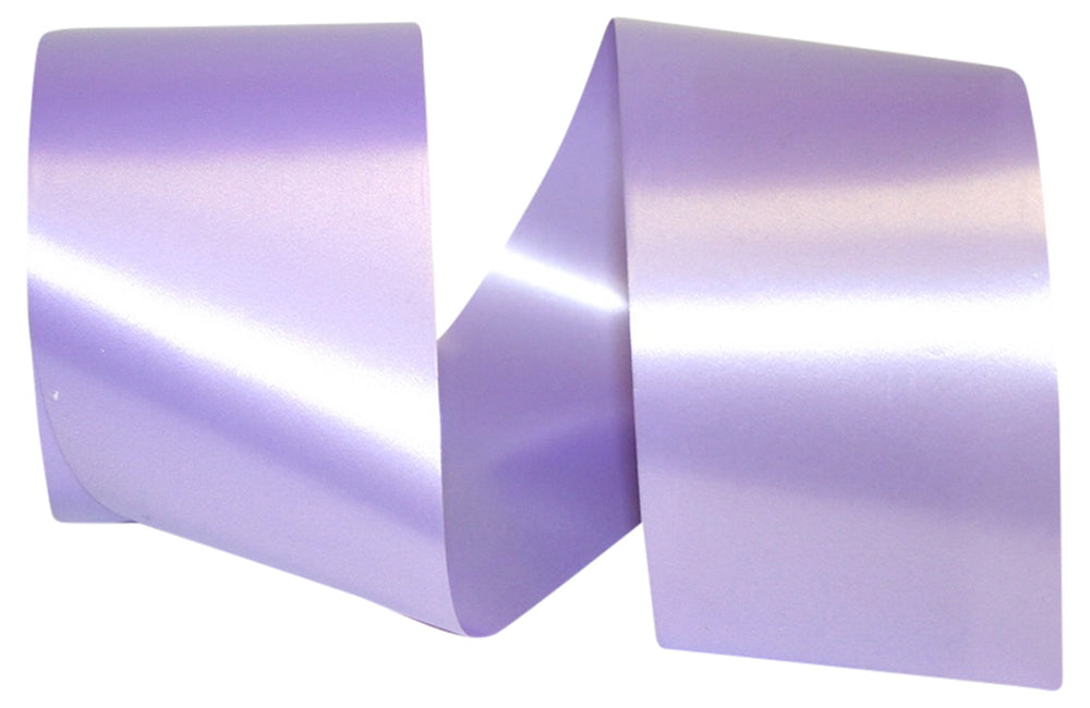 Lavender Shiny Poly Printer Ribbon 2-3/4 Inch for Wreaths