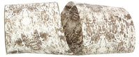 Birch Bark Ribbon 4 Inch White 25Yds for Wreaths