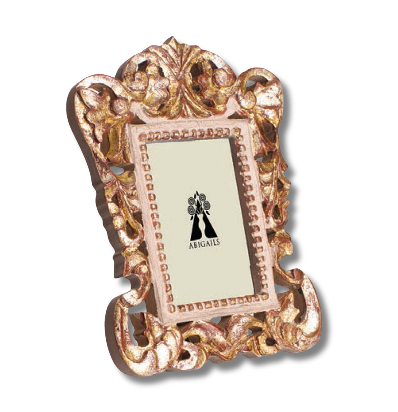 Jude Gray & Gold Leaf Frame