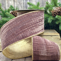 Amethyst Velvet Vintage Chic Ribbon 4