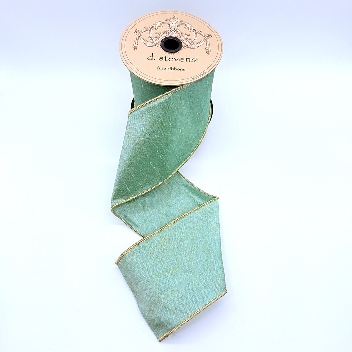Dupion Spa Ribbon 4 Inch x 10 Yards