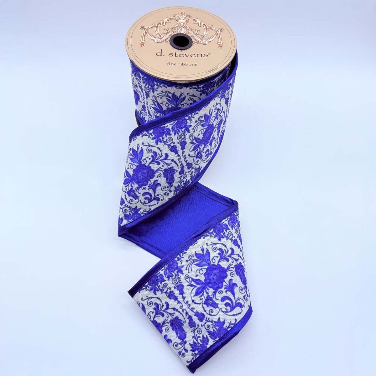 Blue Ribbon Taffeta Acanthus Tile Piping Edge 4" x 10 Yds