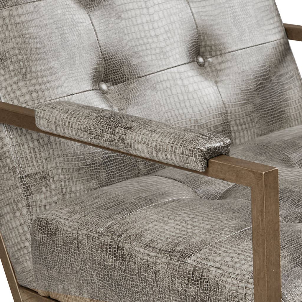 Lyle Python Snakeskin Chair