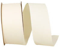 Ivory 1-1 2 Inch Twill Magic Ribbon for Wreaths & Bows