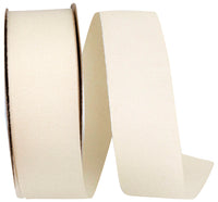 Natural 1 Inch Cotton Tape Natural Ribbon for Wreaths & Bows