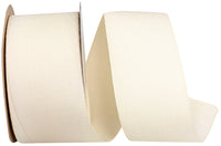 Natural 1-1 2 Inch Cotton Tape Natural Ribbon for Wreaths & Bows