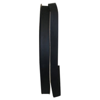 Black 3 4 Inch Cotton Med Wt Twill Black Ribbon Rd for Wreaths & Bows