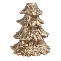 Sm. Rose Xmas Tree Candleholder