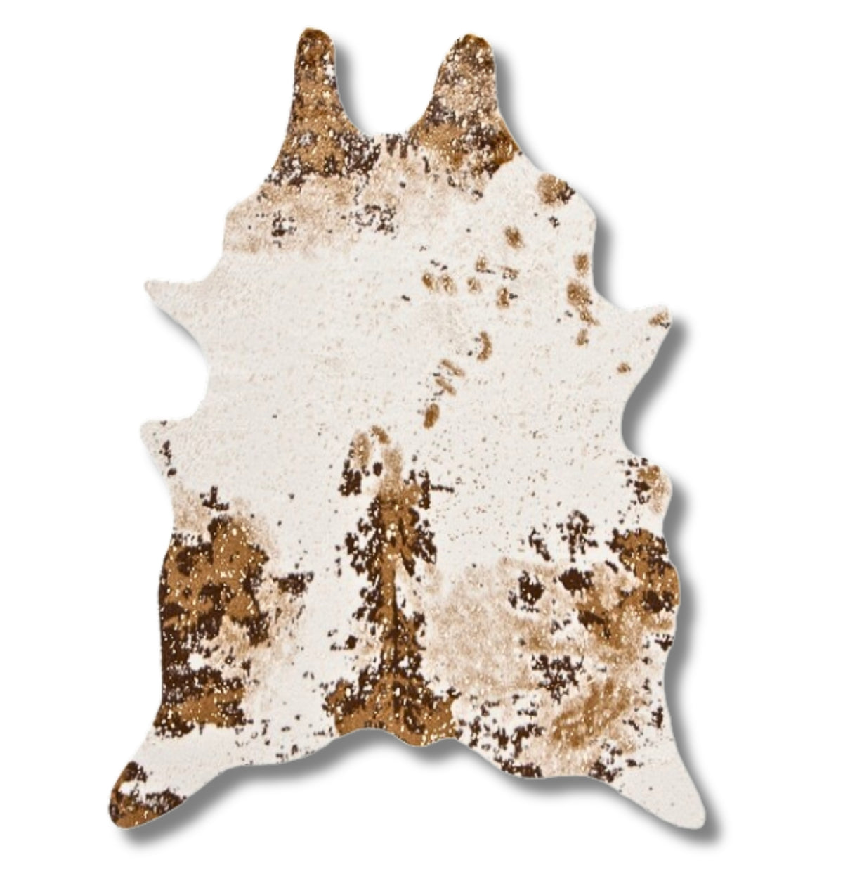 Ophelia Faux Cowhide Rug