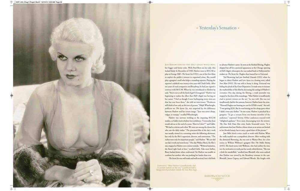Harlow in Hollywood: Blonde Bombshell in the Glamour Capital