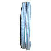 Light 3 8 Inch Grosgrain Stripes Ribbon Rd for Wreaths & Bows