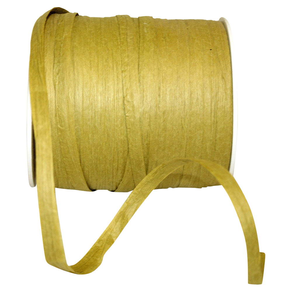 Moss Paper Raffia 1/4 Inch 100 Yards Firm Finish