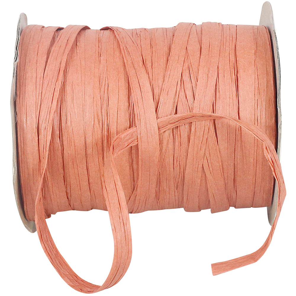 Rust Paper Raffia 1/4 Inch 100 Yards