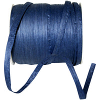 Navy Paper Raffia 1/4 Inch 100Yds