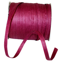 Burgundy Paper Raffia 1/4 Inch 100Yds