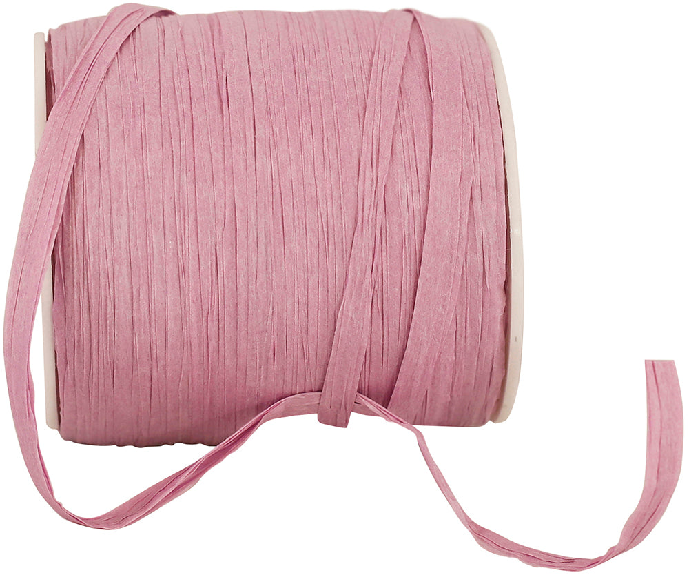 Lavender Paper Raffia 1/4 Inch 100 Yards