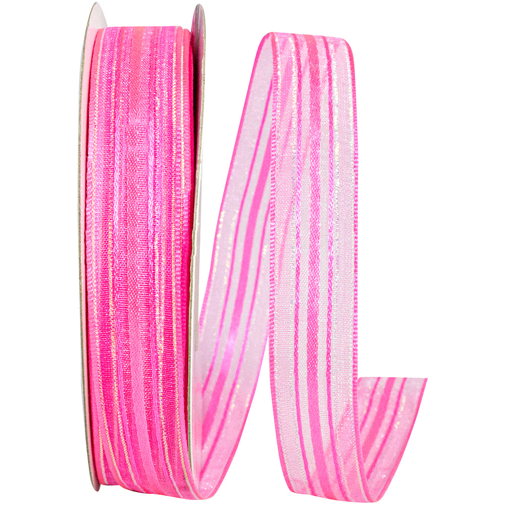 5 8 Inch Corsage Stripe Style Ribbon for Wreaths & Bows