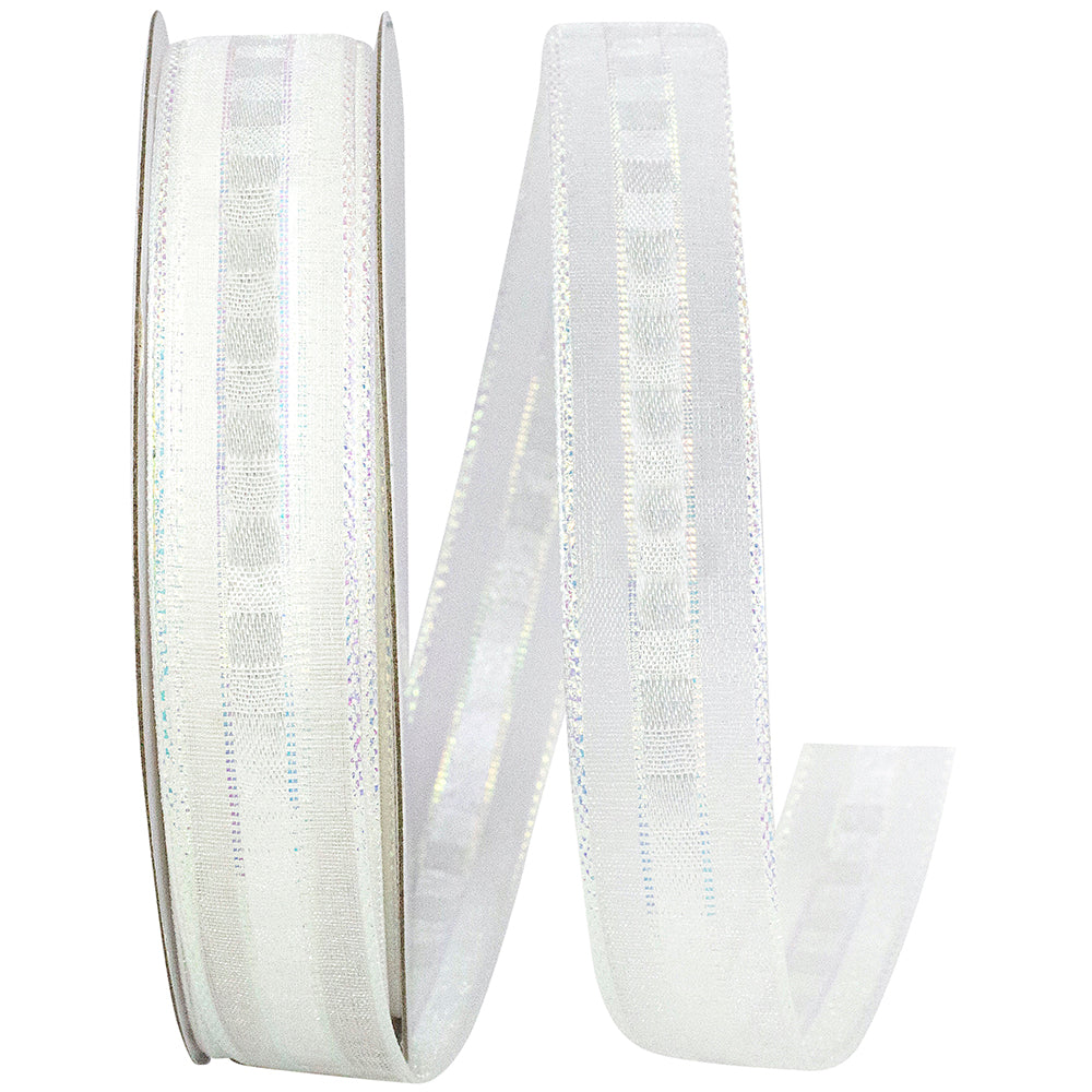 White 5 8 Inch Corsage Cutie Ribbon for Wreaths & Bows
