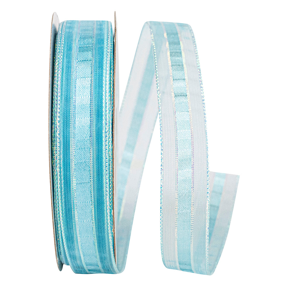 Aqua Corsage Cutie Ribbon 5/8 Inch for Wreaths and Bows