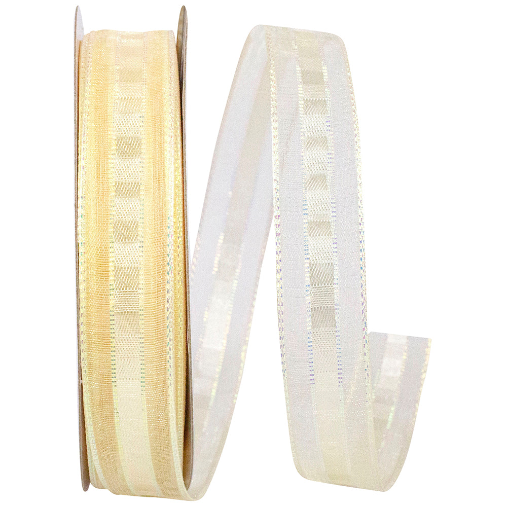 Ivory 5 8 Inch Corsage Cutie Ribbon for Wreaths & Bows