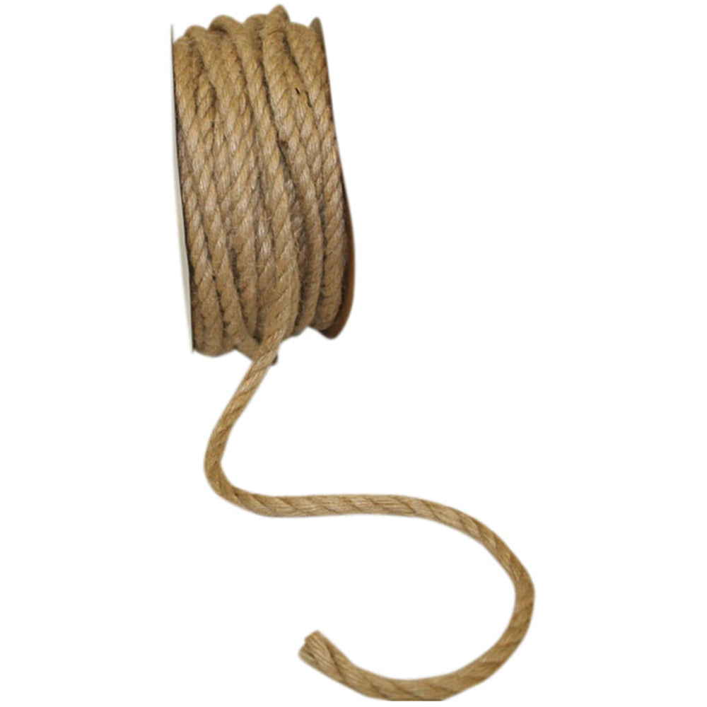 Natural Jute Cord 3/8 Inch 25 Yards