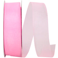 Chiffon Mono Sheer Ribbon Light 1-1/2 Inch for Wreaths
