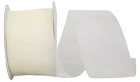 Chiffon Mono Sheer Ribbon Antique 2-1/2 Inch 50Yds
