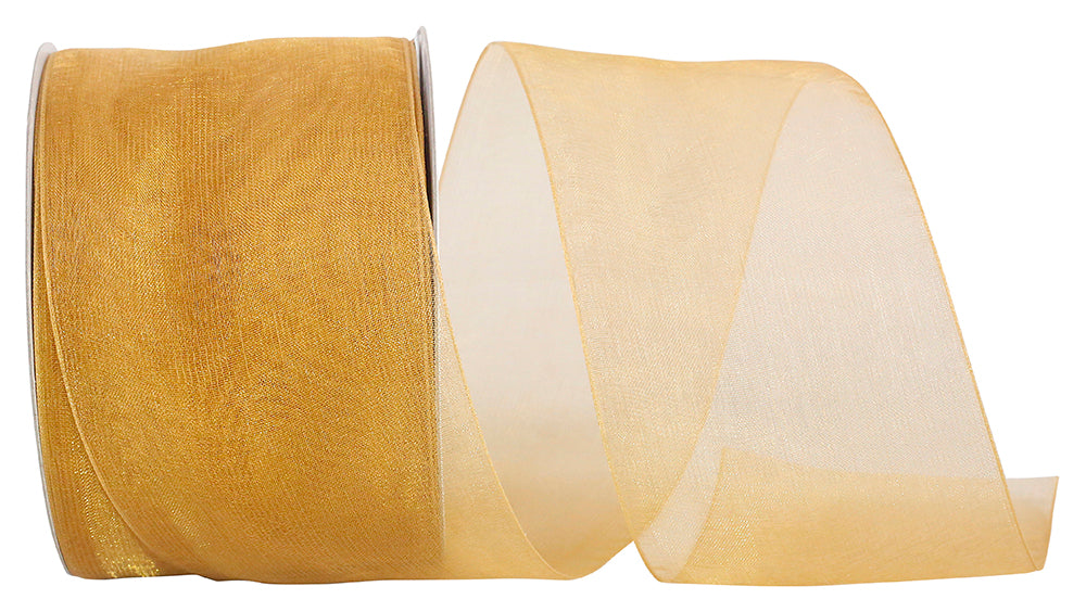Chiffon Mono Sheer Ribbon 2-1/2 Inch Old 50 Yards