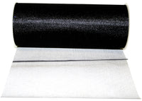 Black 6 Inch Tulle Standard Ribbon for Wreaths & Bows