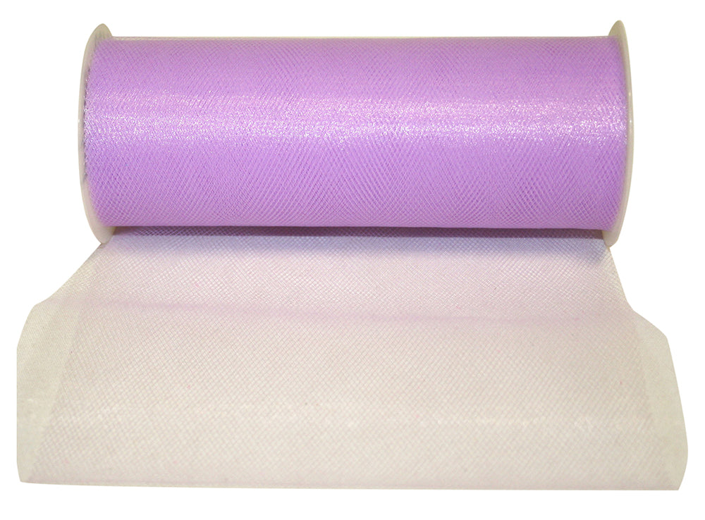 Orchid 6 Inch Tulle Standard Ribbon for Wreaths & Bows
