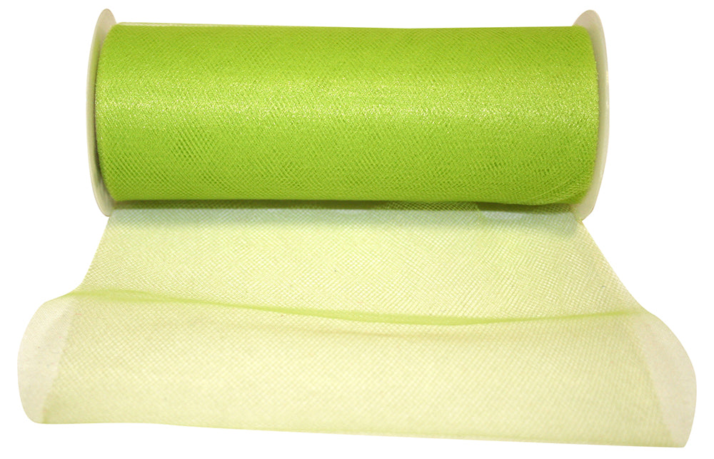 Citrus 6 Inch Tulle Standard Ribbon for Wreaths & Bows