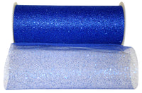 Royal Glitter Tulle Ribbon 6 Inch 100% Polyester 25Yds