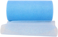 Glitter Tulle Ribbon 6 Inch Light 25Yds Polyester