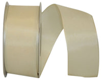Ivory Rhapsody Taffeta Wired Edge Ribbon 1-1/2 Inch