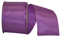 Rhapsody Taffeta Wired Edge Ribbon Grape 2-1/2 Inch