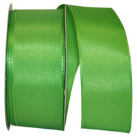 Rhapsody Taffeta Grace Wired Edge Ribbon Apple 1-1/2 Inch