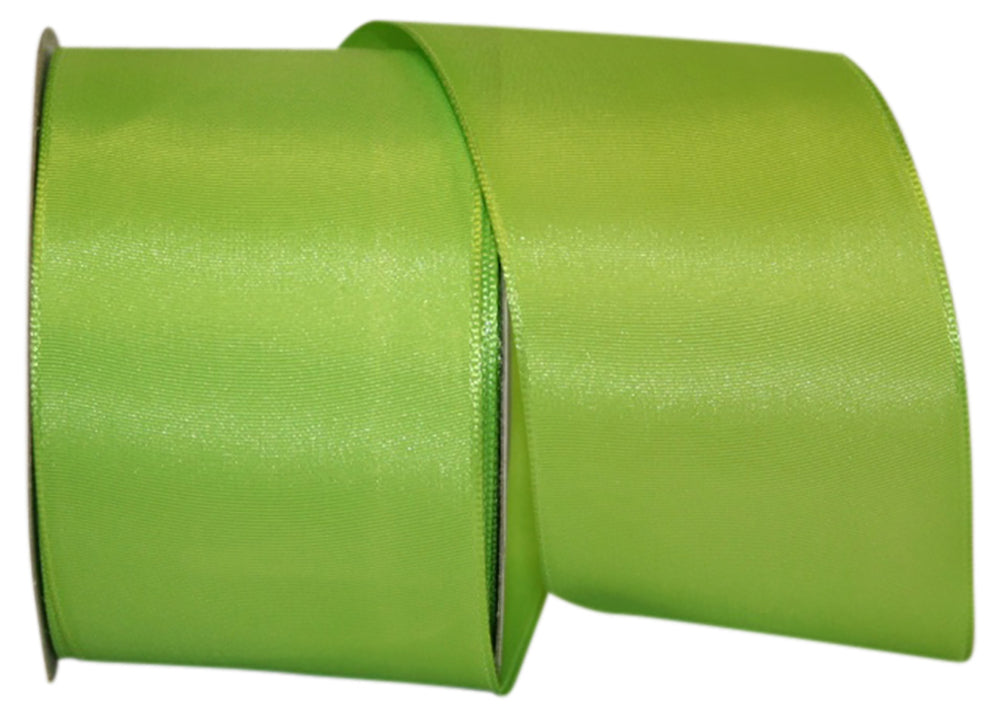 Citrus Rhapsody Taffeta Wired Edge Ribbon 2-1/2 Inch
