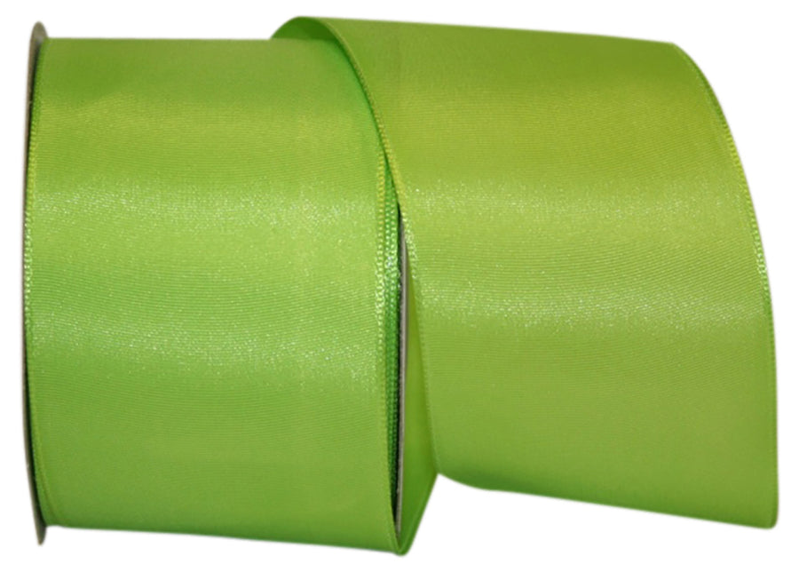 Citrus Rhapsody Taffeta Wired Edge Ribbon 2-1/2 Inch