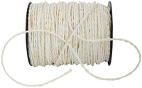 White 3 32 Inch Twisted Paper Cord