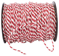 Red White 3 32 Inch Twisted Paper Cord