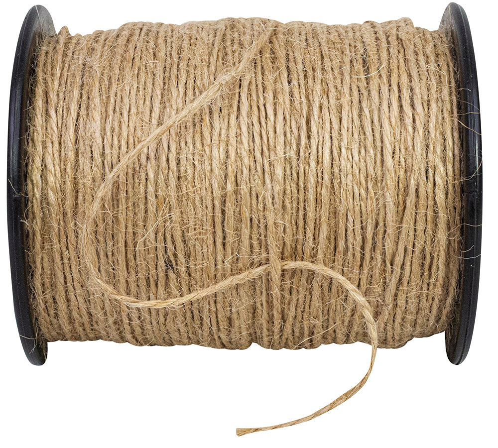 Natural Jute Cord 0.8 mm 100Yds Firm Finish