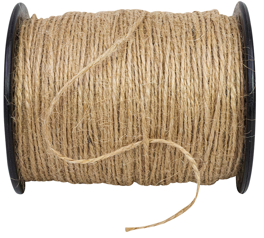 Natural Jute Cord 0.8 mm 100Yds Firm Finish