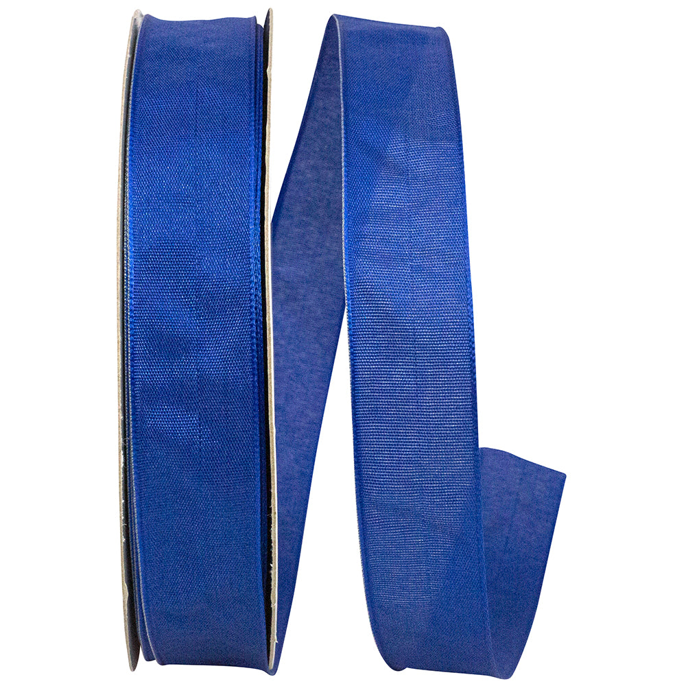 Royal 7 8 Inch Linen Touch Mono Ribbon for Wreaths & Bows