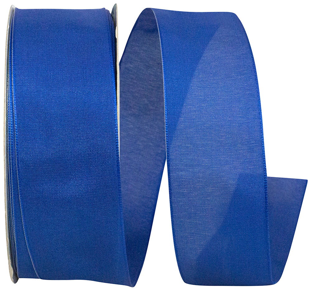 Royal 1-1 2 Inch Linen Touch Mono Ribbon for Wreaths & Bows