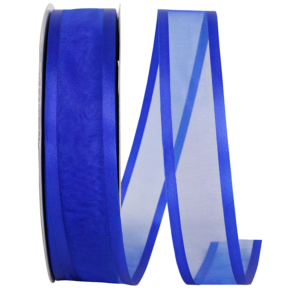 Royal 1-1 2 Inch Sheer Satin Edge Ribbon for Wreaths & Bows