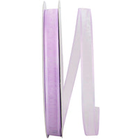 Orchid 5 8 Inch Sheer Satin Edge Ribbon for Wreaths & Bows